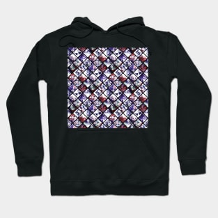 Grunge mosaic Hoodie